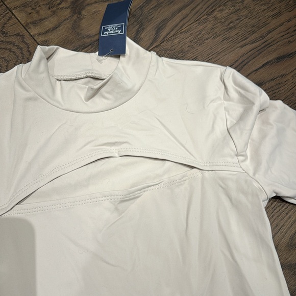 Abercrombie - Bodysuit with Chest Slit, Size Small - Picture 3 of 3